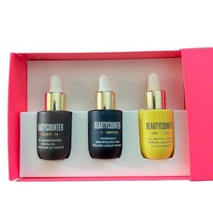 🌸 Beautycounter Counter+ mini skin stars serum set $117 Retail Christmas Gift